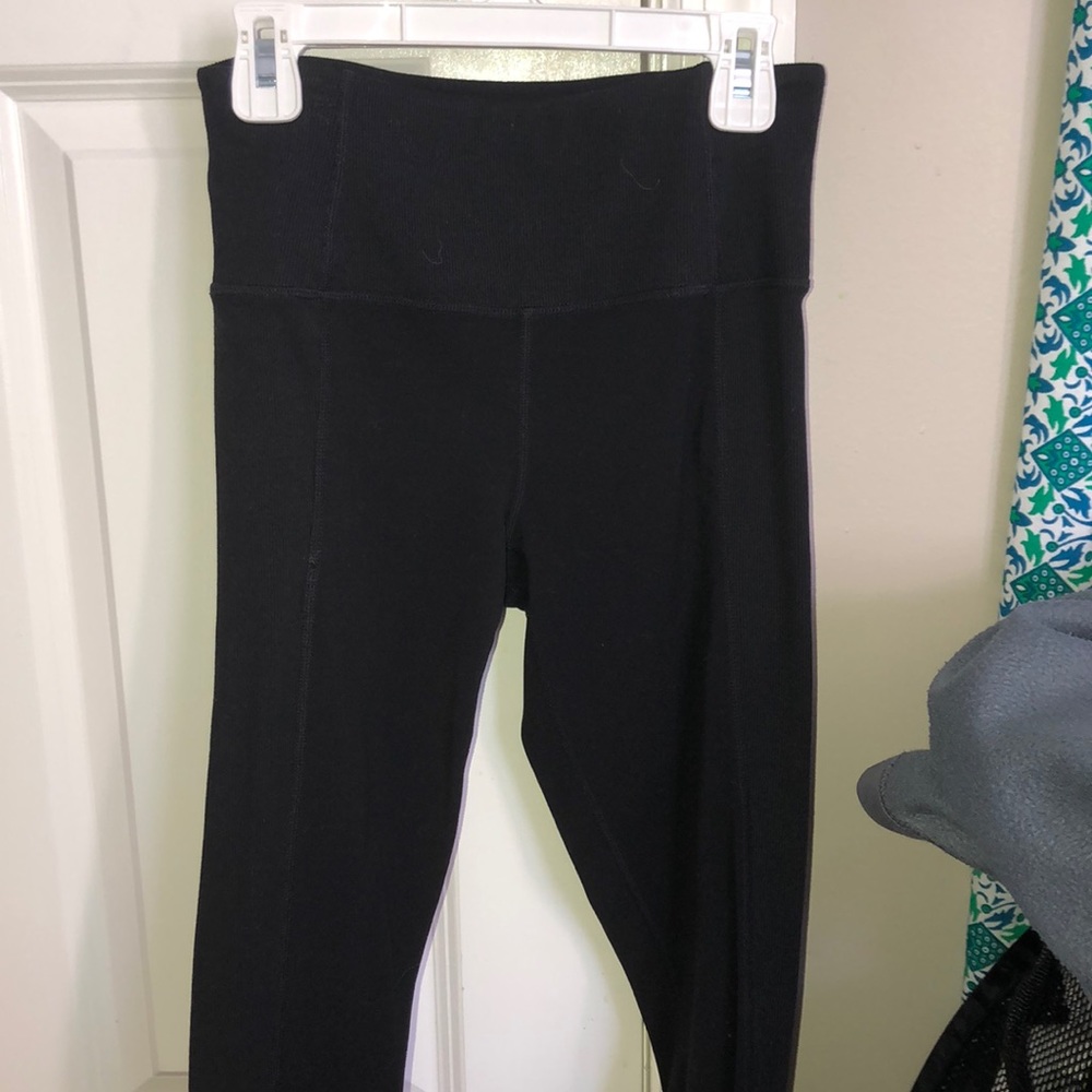 black athleta leggings
